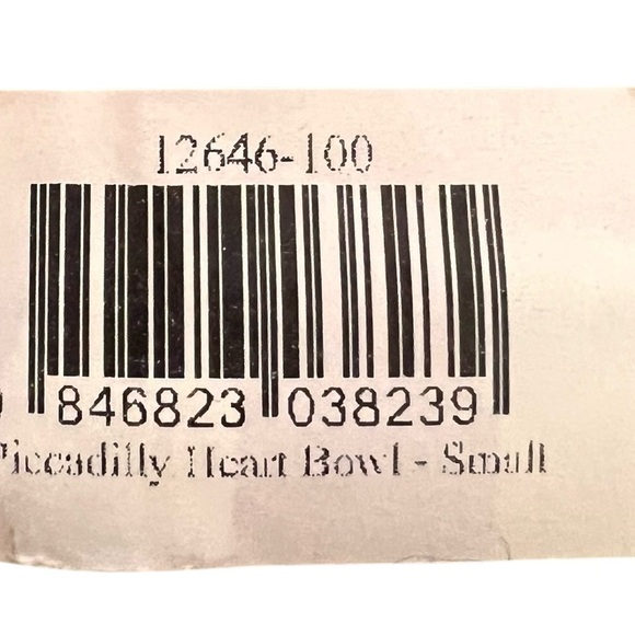 MacKenzie -Childs NWT adorable Piccadilly Heart Bowl. - Picture 7 of 10